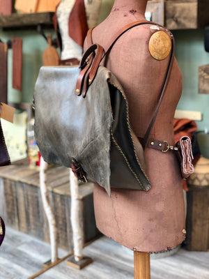 Backpack Handstitched Satchel Handle