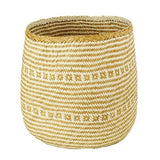 Handwoven Cylinder Basket